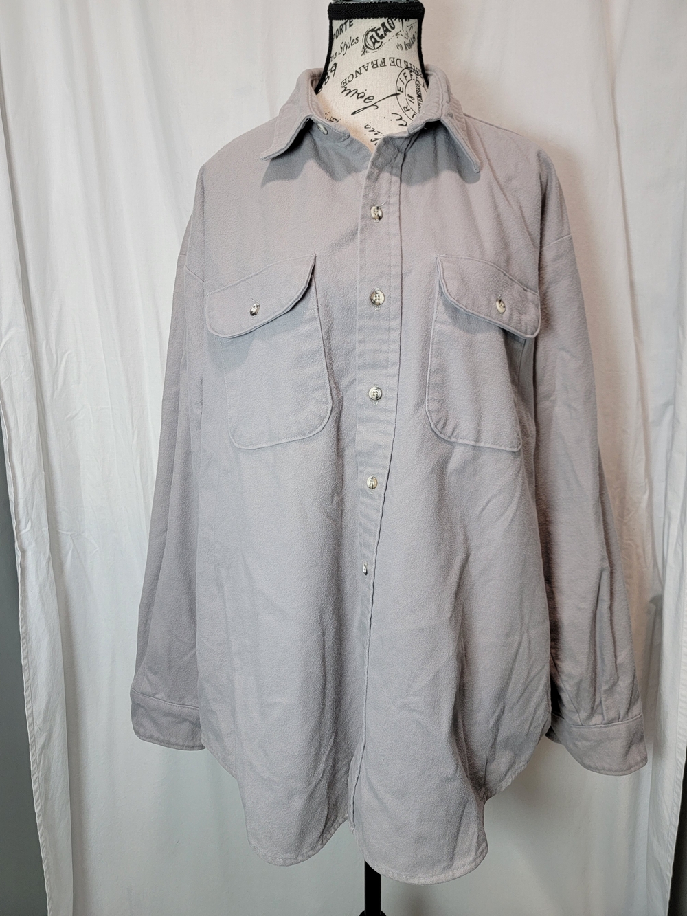 Vintage Chamois Five Brothers Button Down Shirt Made In USA